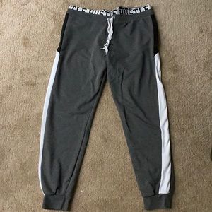 Grey “Hustle” Joggers
